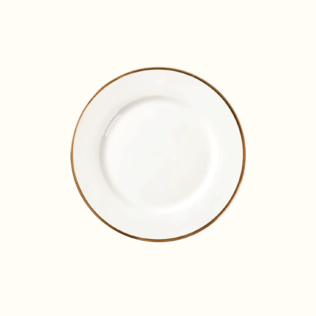 Auréa Gold Rim 4-Piece Flat Plate