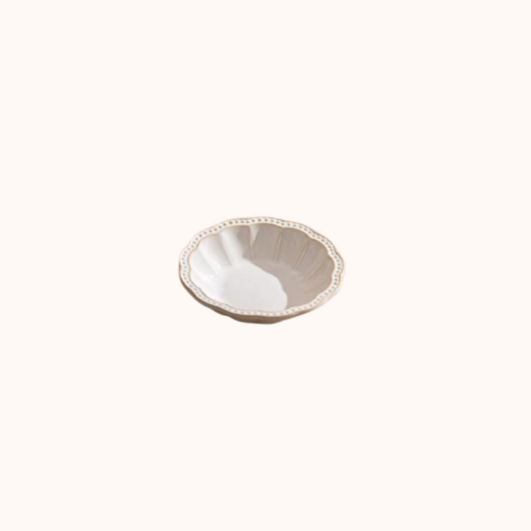Petal & Perle 4-Piece Sauce Bowl Set