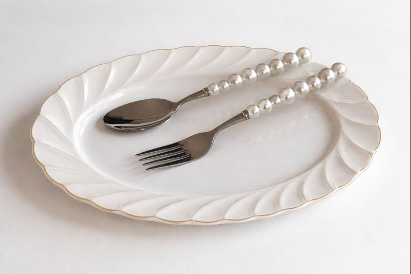 Tourbillon Oval Platter